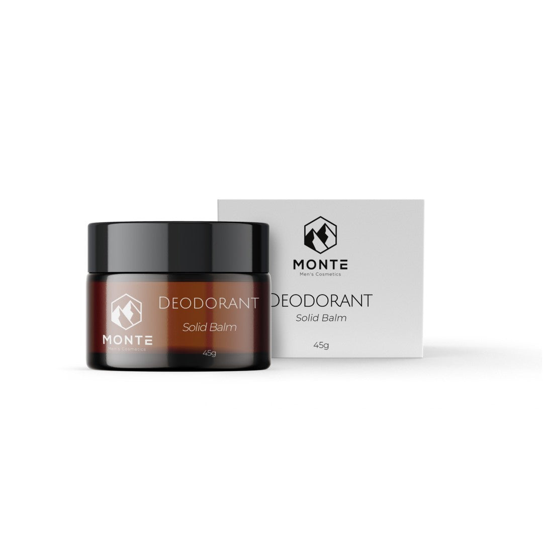 Deodorant - 100% natural – Monte Men's Cosmetics